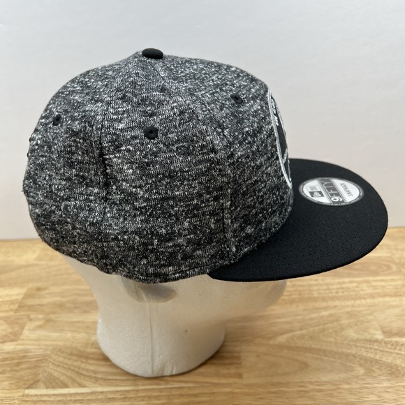 New Era American‎ Penny One Cent Logo 100% Wool SnapBack Cap Hat 9Fifty Black - Picture 5 of 7